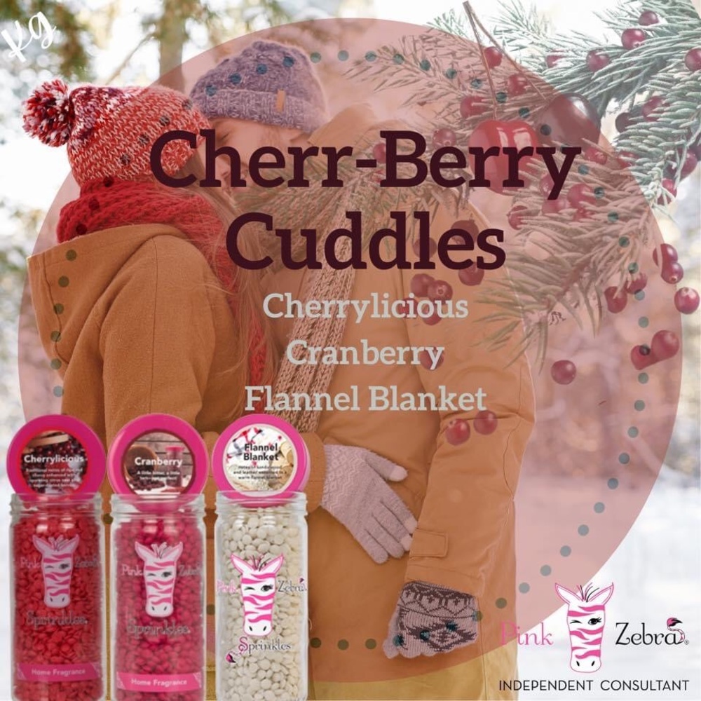 Pink Zebra Sprinkles ‘Cherr-Berry Cuddles’